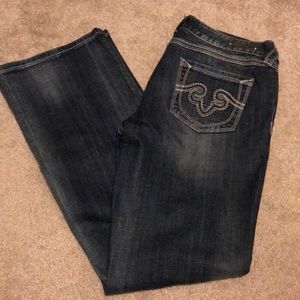 Express ReRock Bootcut Jeans